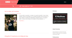 Desktop Screenshot of modafemenina.org
